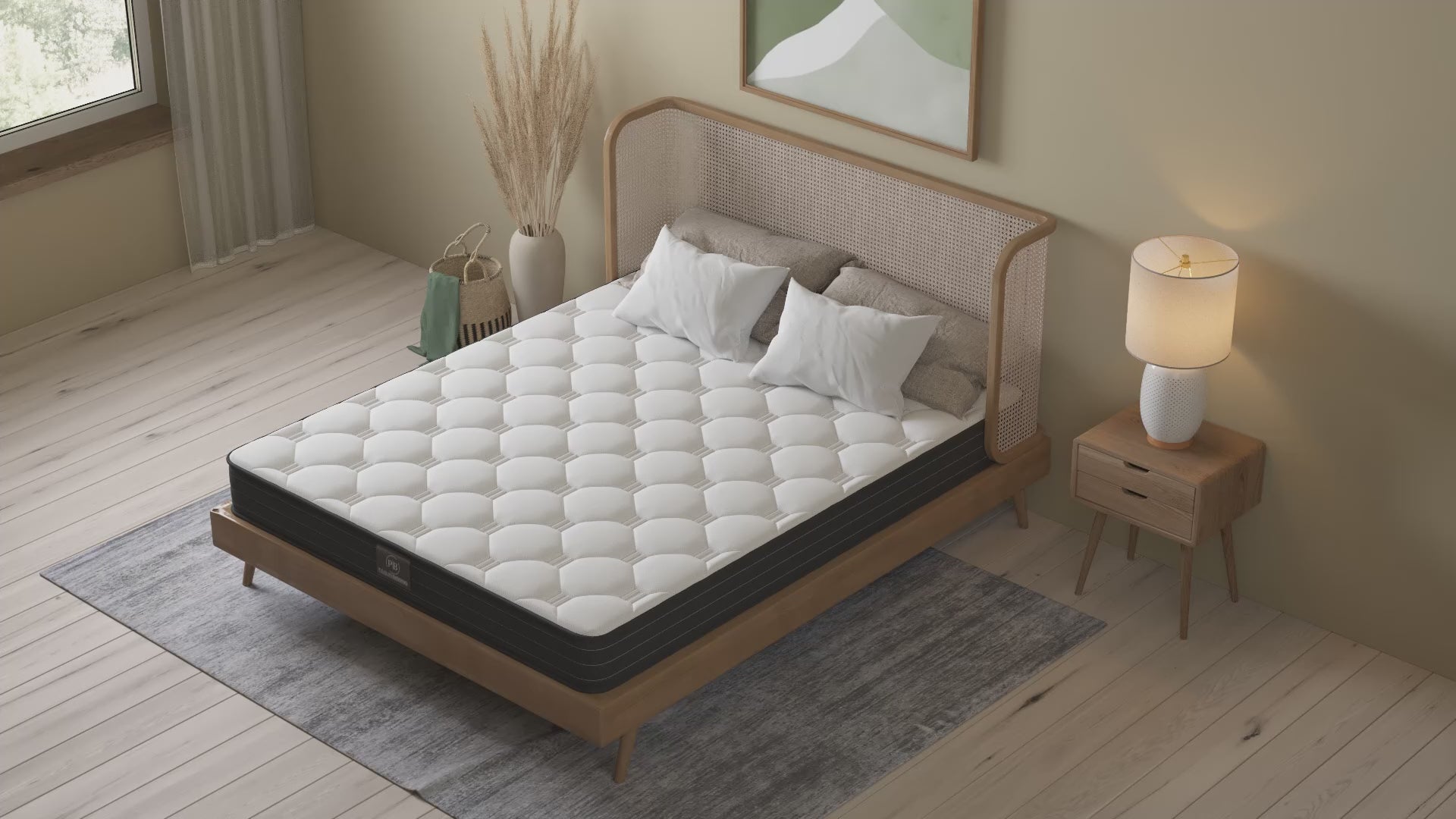 Load video: Essence 7" Foam Mattress