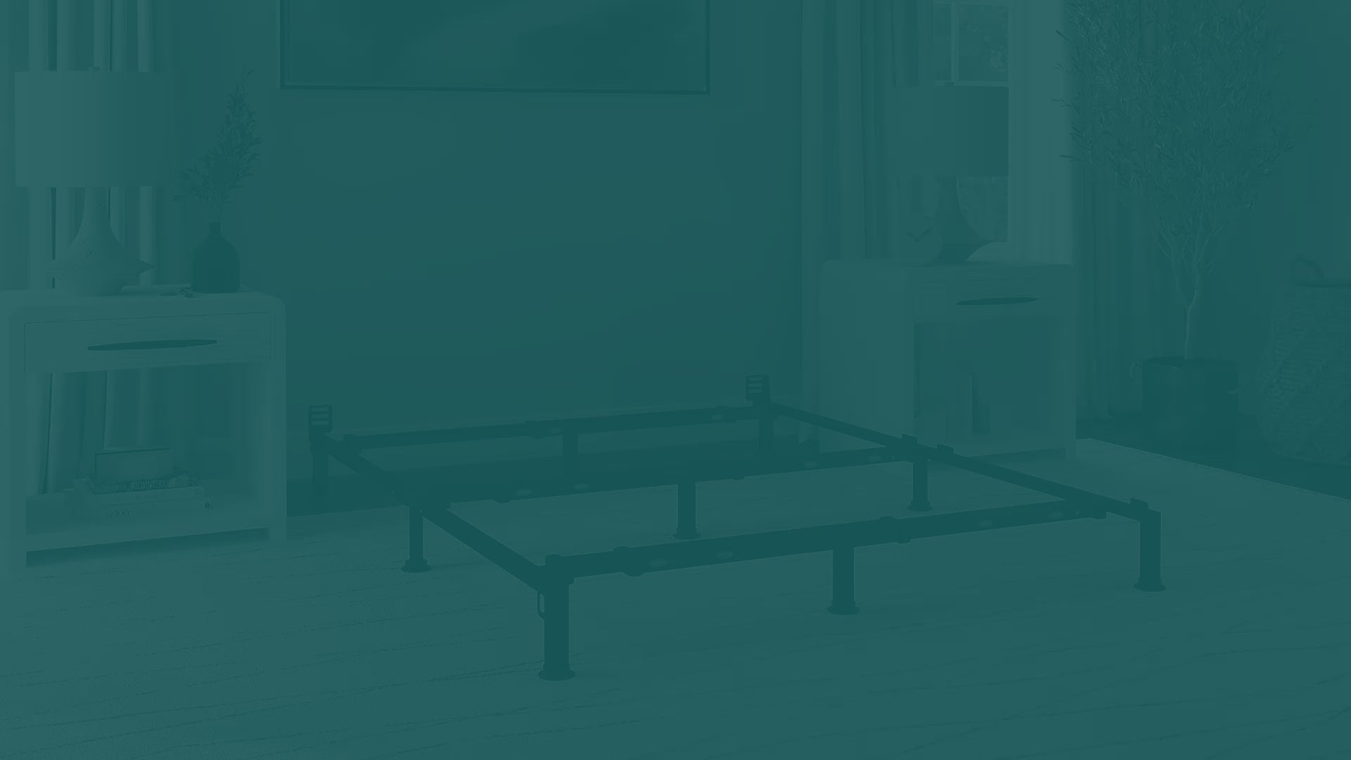 Load video: EZ Bed Frame