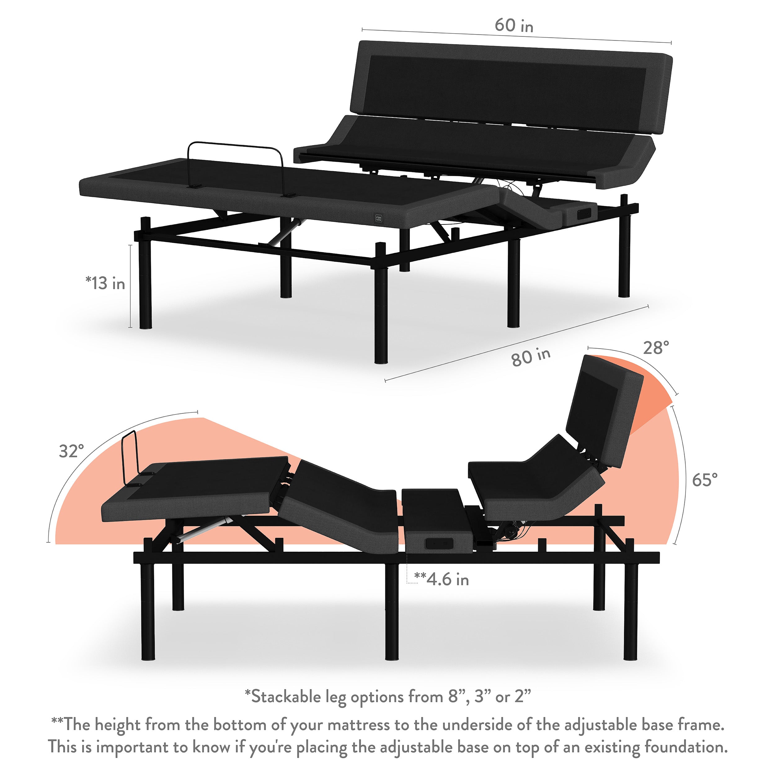 Contemporary IV Adjustable Base