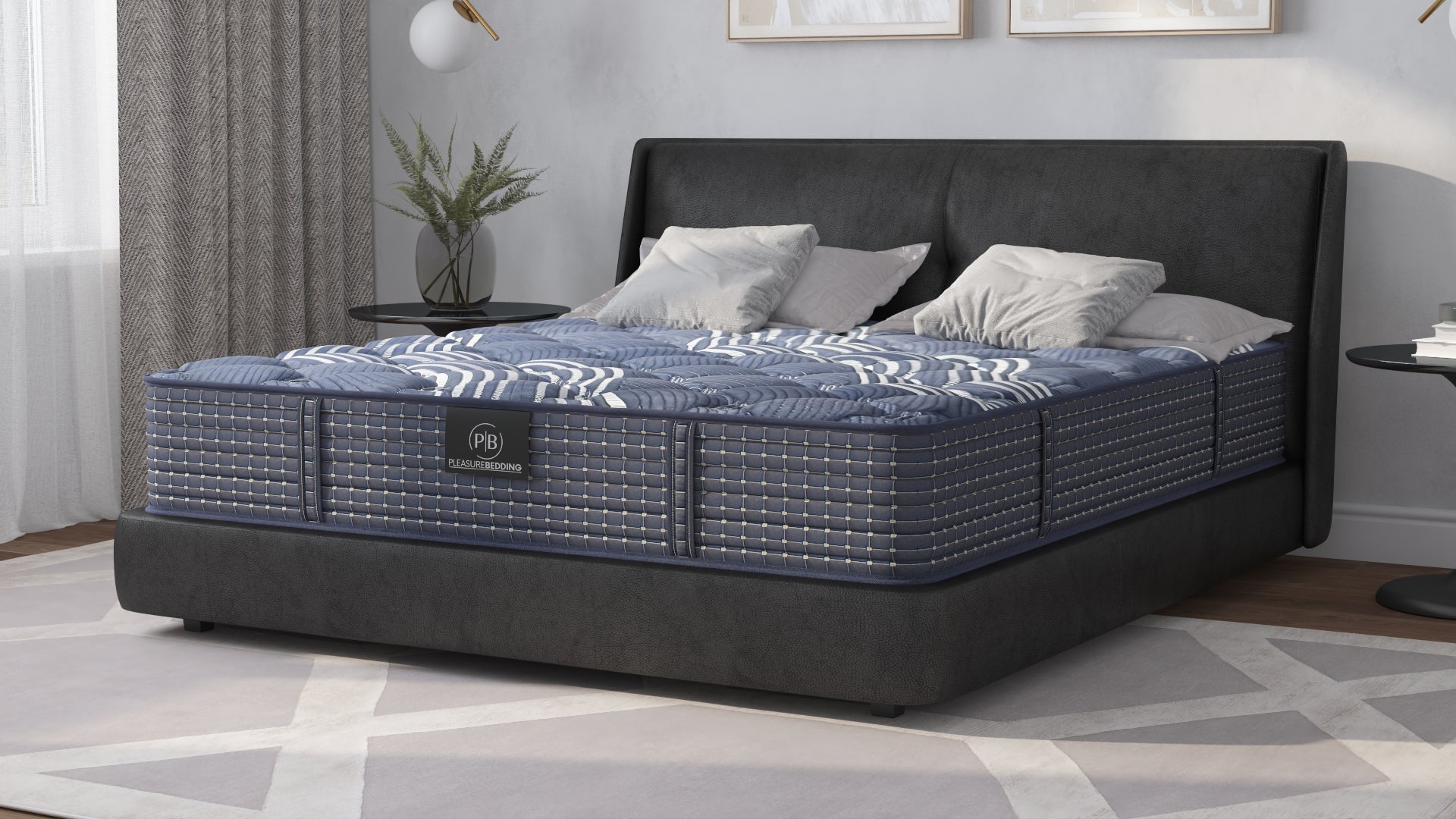 Deep Blue 11" Hybrid Mattress