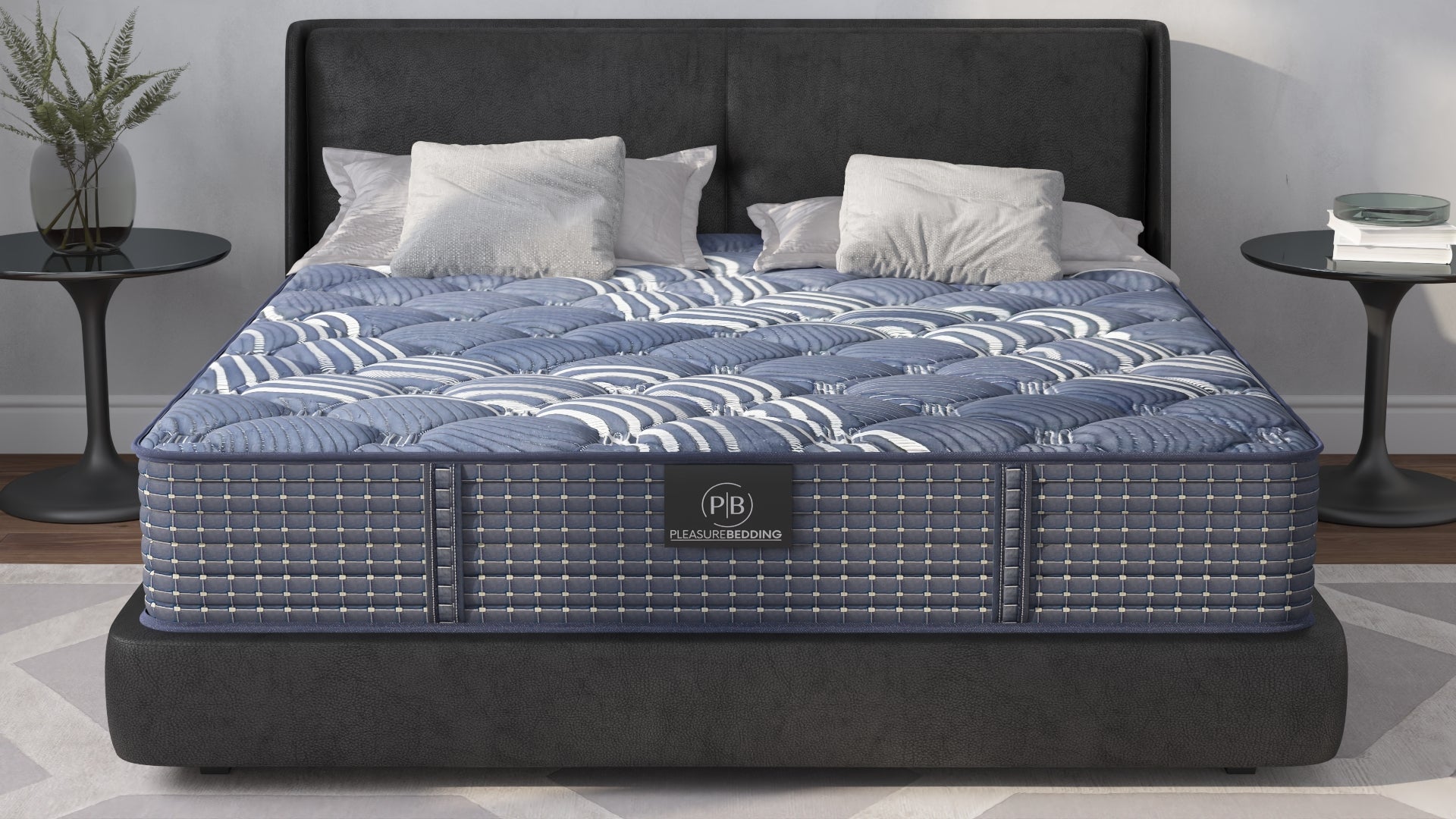 Deep Blue 11" Hybrid Mattress