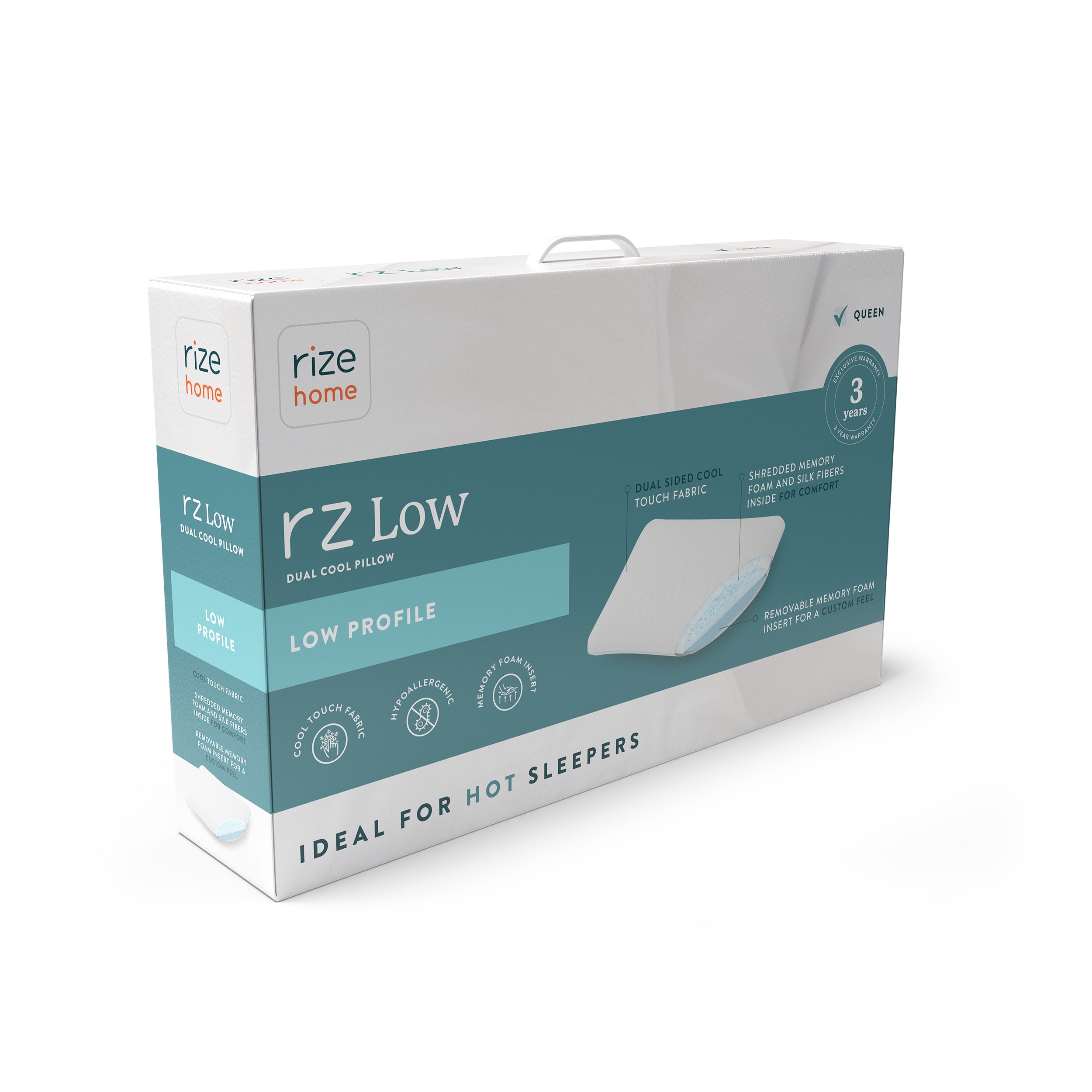 RZ Low Dual Cool Pillow