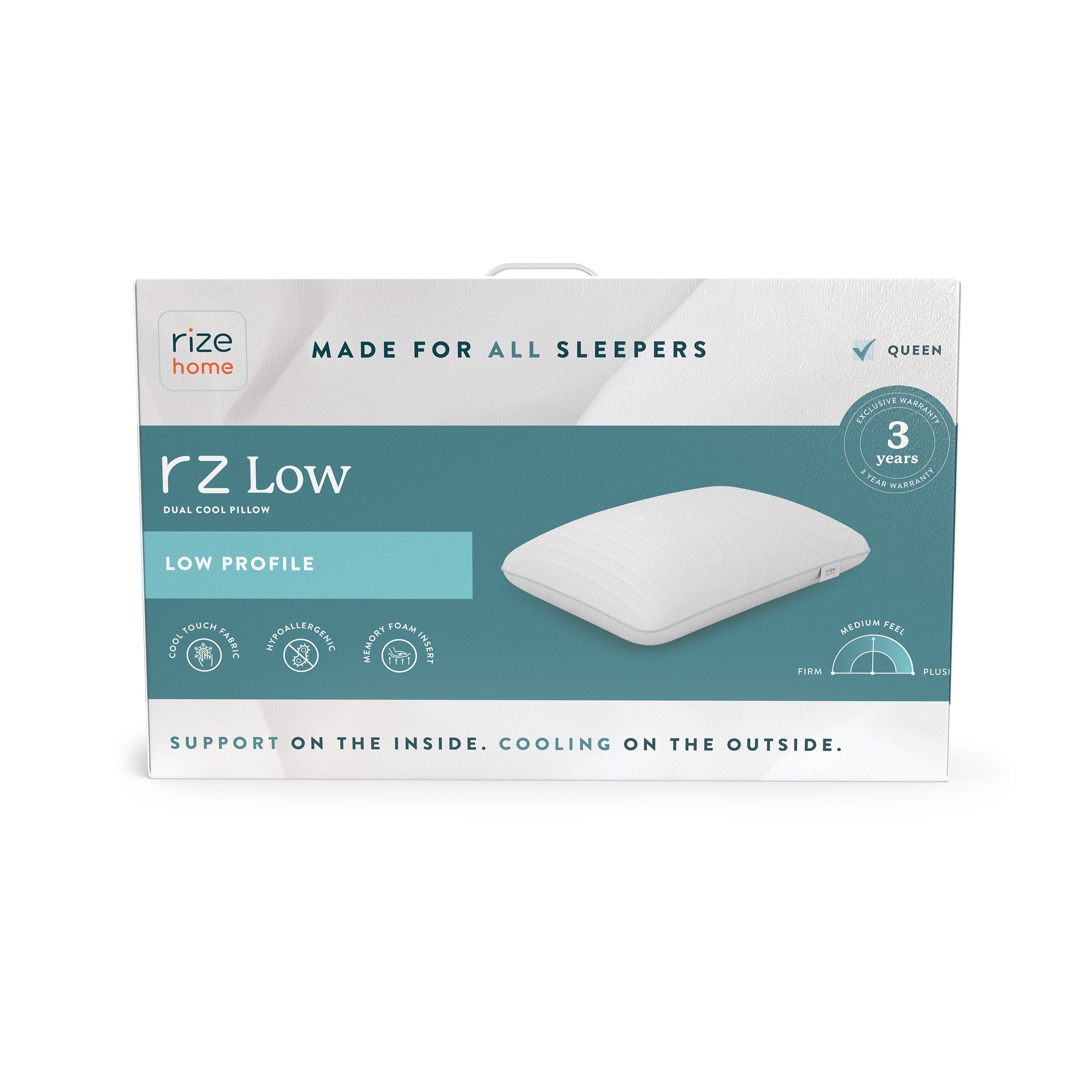 RZ Low Dual Cool Pillow