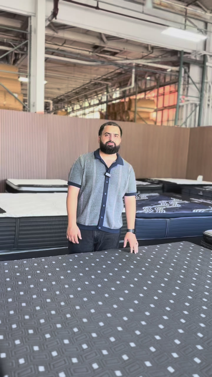 Load video: Celsius 12&quot; Cooling Memory Foam Mattress